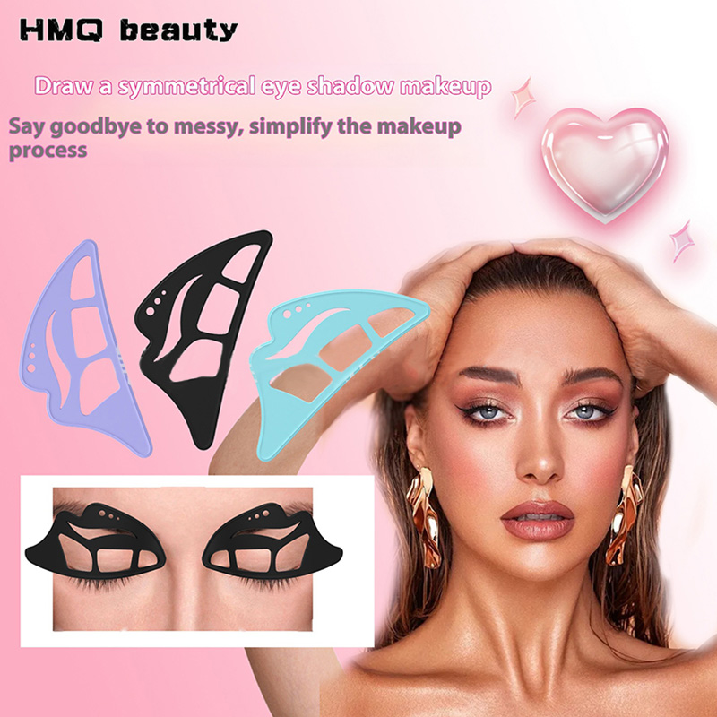 Beauty Makeup Eyeshadow - Silikon Göz Makyaj Şablonları Çok Fonksiyonlu