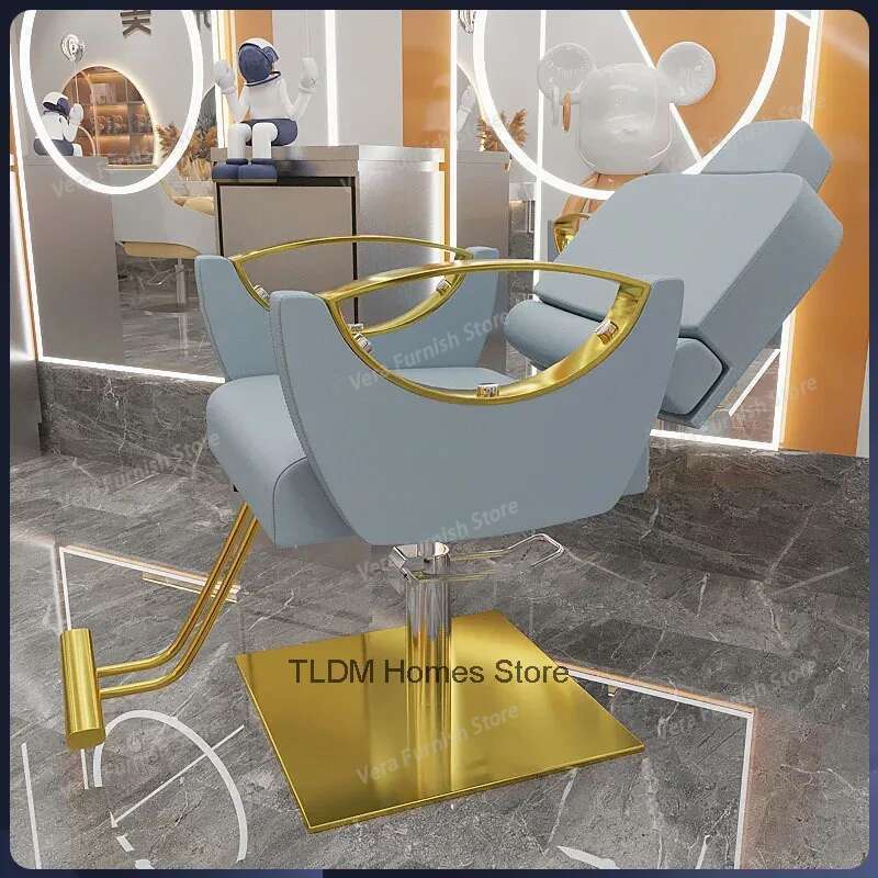 Beauty Makeup Shop - Modern Kaldırılabilir Döner Saç Kesim Berber