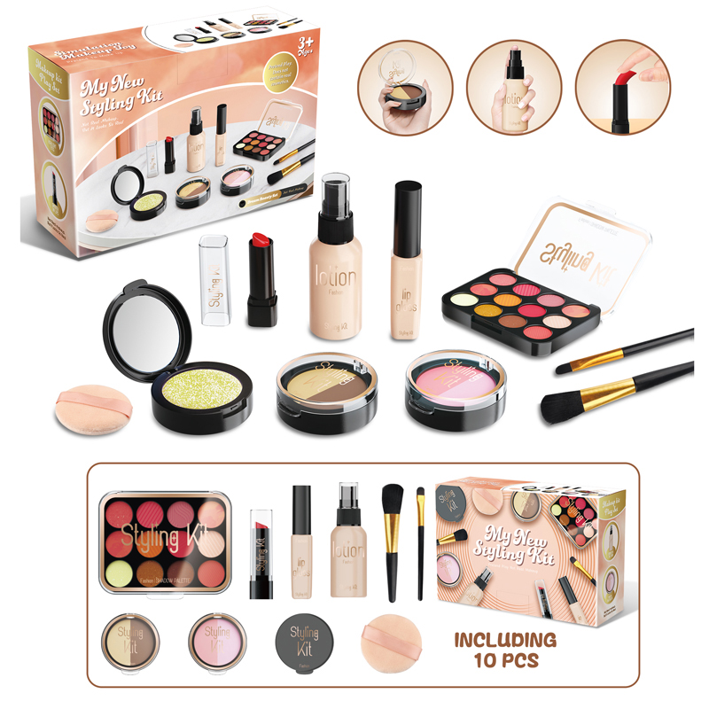 Beauty Makeup Gift Sets - 10 adet Simülasyon Kız Güzellik Oyun