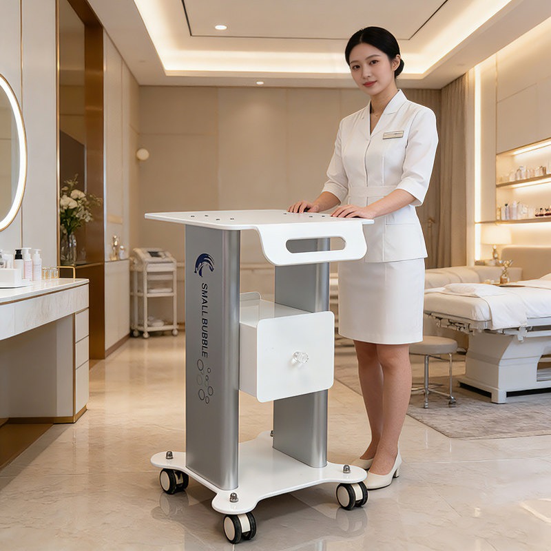 Beauty Makeup Trolley - Güzellik Salonu Tepsi Arabası Estetisyen Arabası