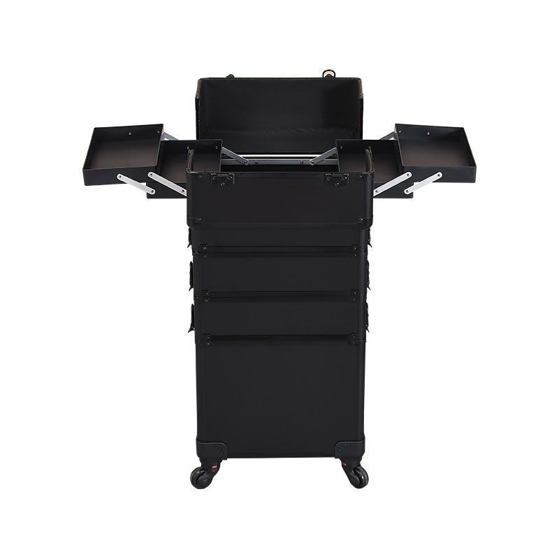 Beauty Makeup Trolley - Profesyonel 2/3/4 katmanlı tekerlekli makyaj çantası