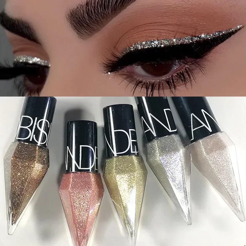 Beauty Linasi Makeup - Elmas parlak göz gömlekleri göz farı