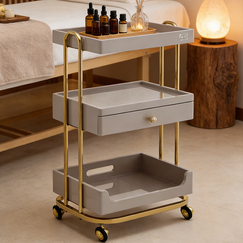 Beauty Makeup Trolley - Profesyonel Güzellik Salonu Çekmeceli Arabası, Spa,