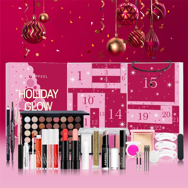 Beauty Makeup Eyeshadow - Noel Geri Sayım Makyaj Seti Ruj