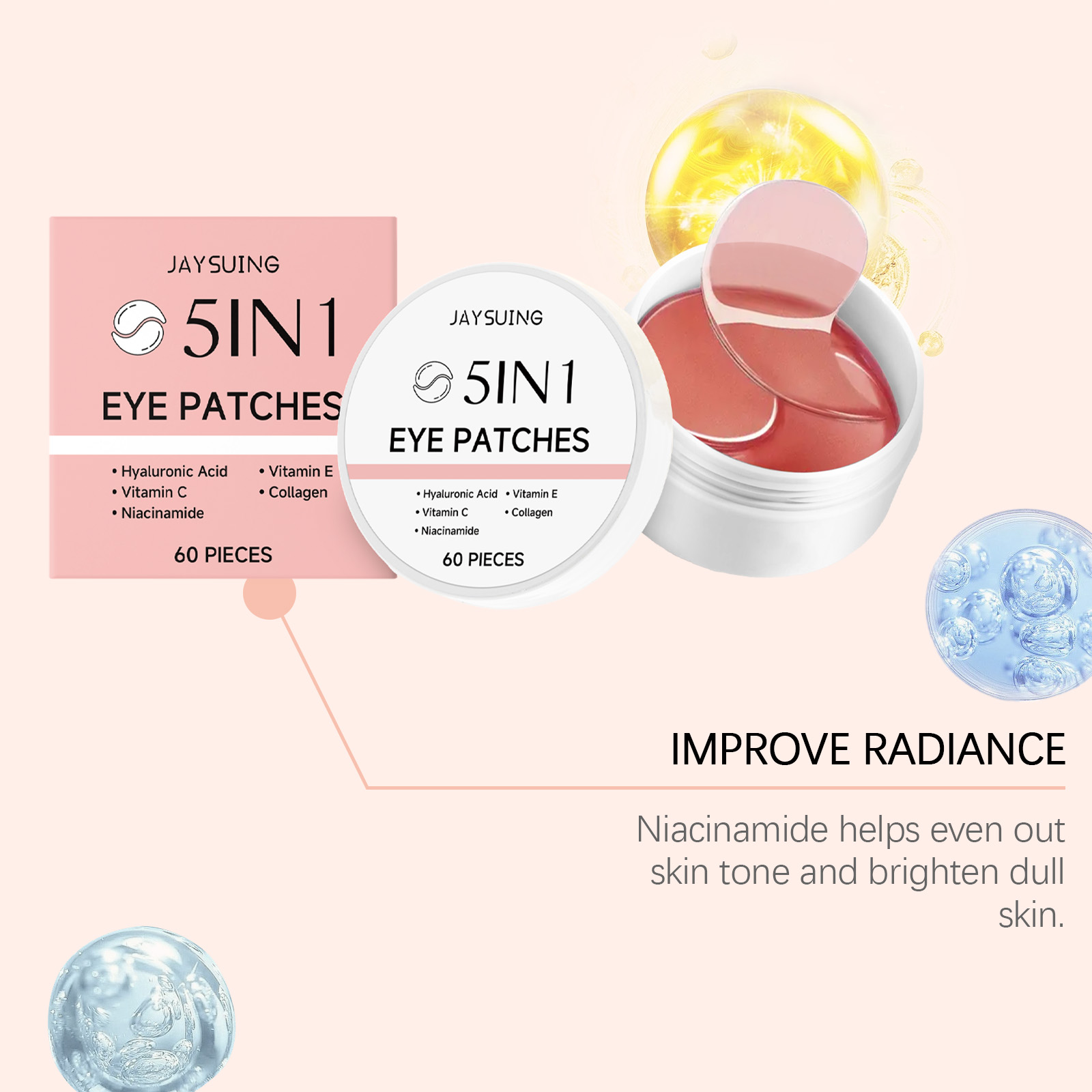 JAYSUING 5'i 1 Arada Gül Kokul - Collagen Eye Patch incelemesi ve fiyatı