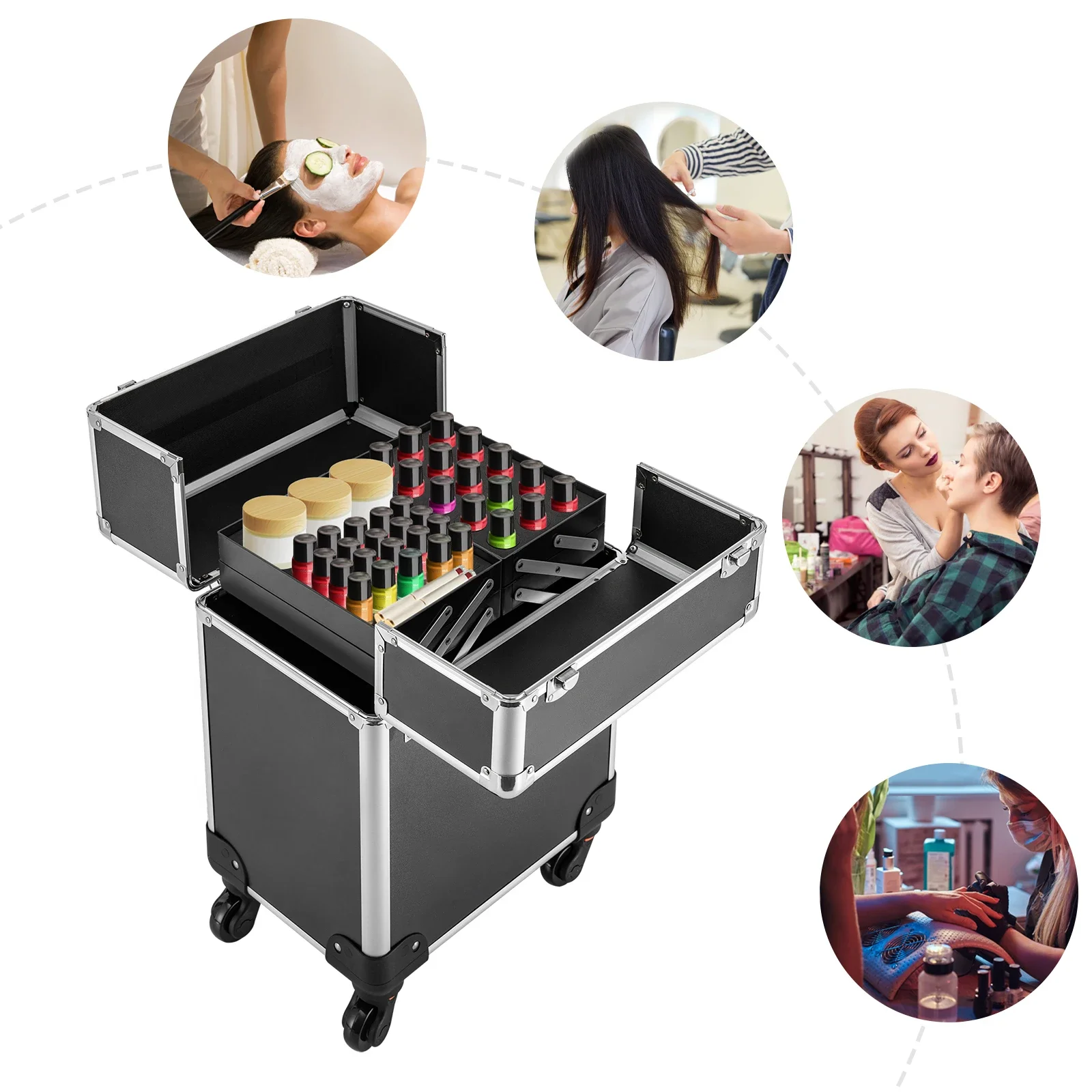 Büyük Boy Makyaj Çantası, Orga - Beauty Makeup Trolley incelemesi ve fiyatı