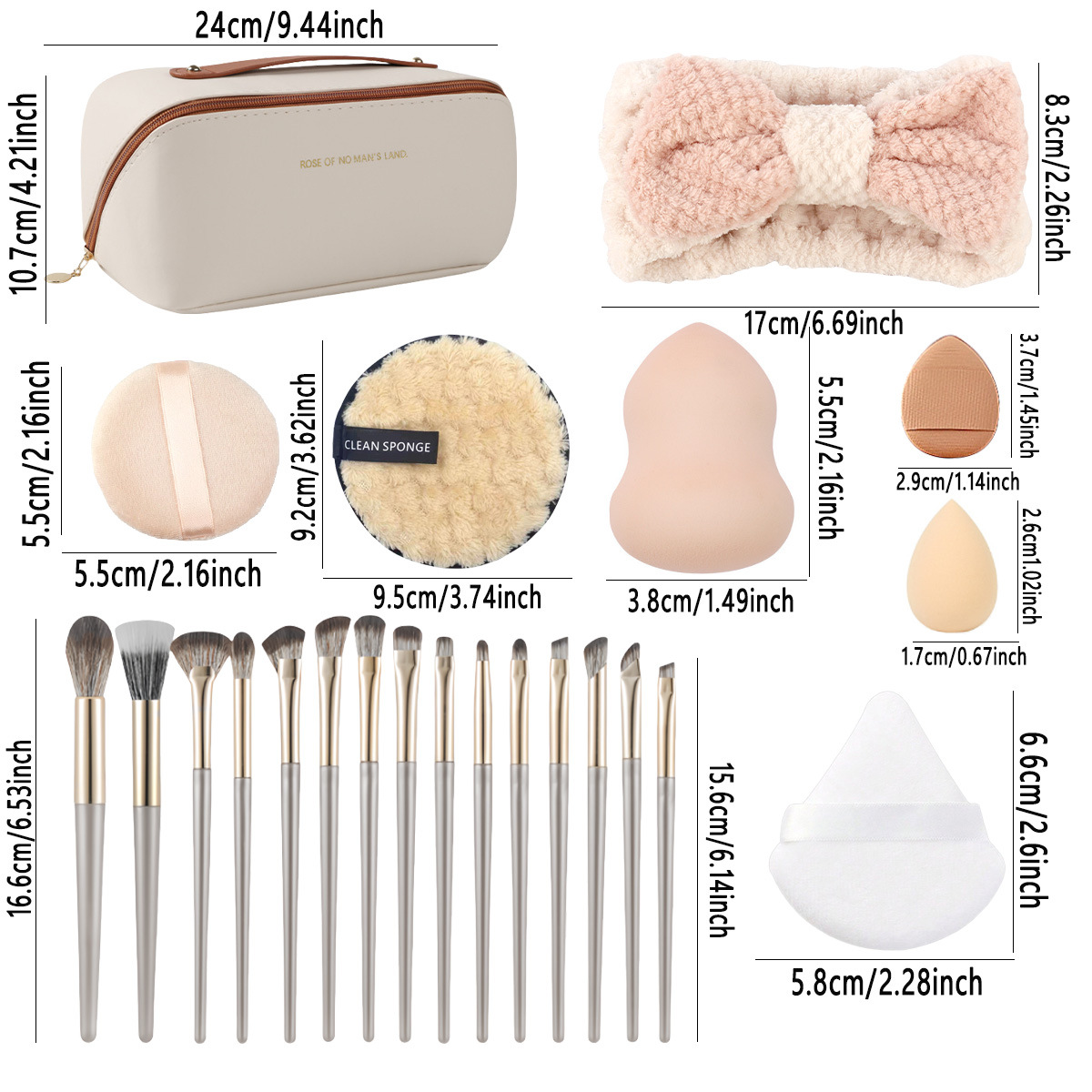Deri Saplı Çanta ve 36 Parça P - Beauty Makeup Gift Sets incelemesi ve fiyatı