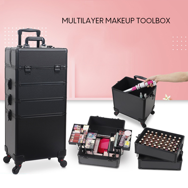 Moda kadınlar için tekerlekli  - Beauty Makeup Trolley incelemesi ve fiyatı