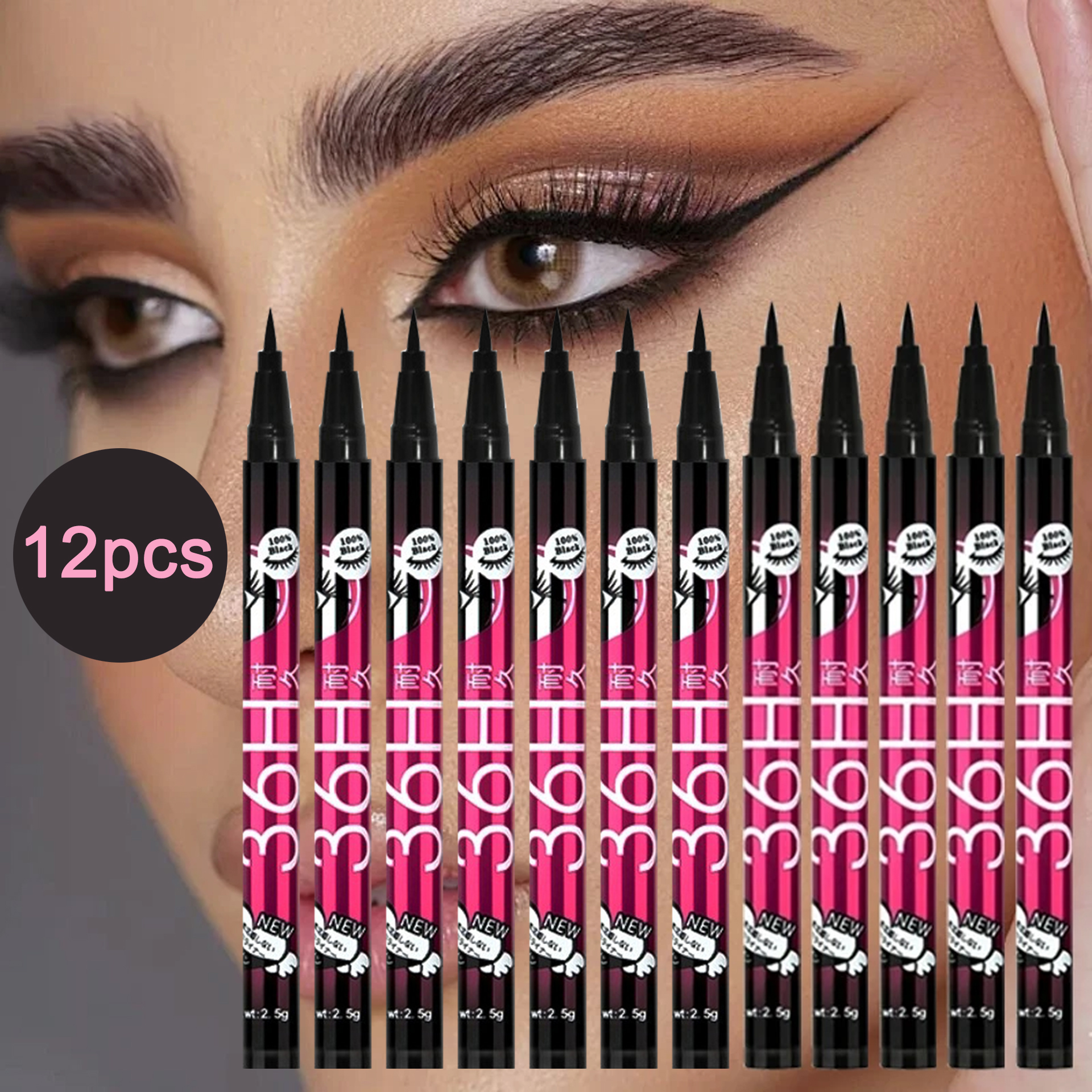 1/5/12 adet siyah sıvı Eyeline - Beauty Linasi Makeup incelemesi ve fiyatı