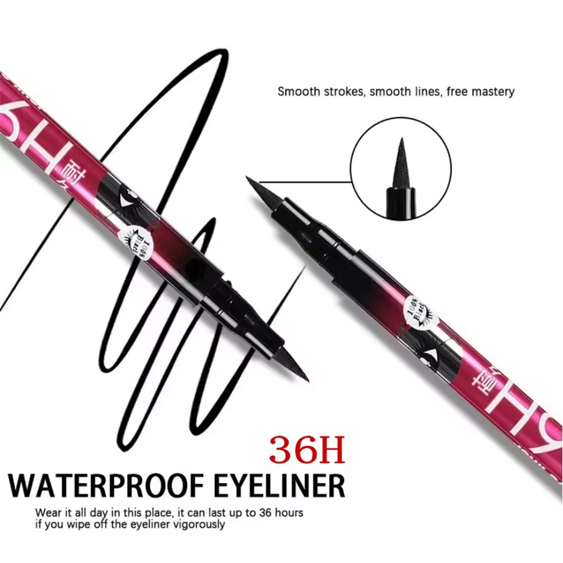 1/5/12 adet siyah sıvı Eyeline - Beauty Linasi Makeup incelemesi ve fiyatı