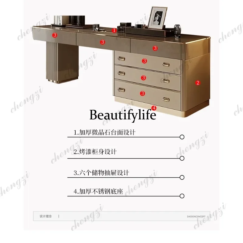 E182 Tam Set Ahşap Makyaj Masa - Beauty Makeup Vanity Set incelemesi ve fiyatı