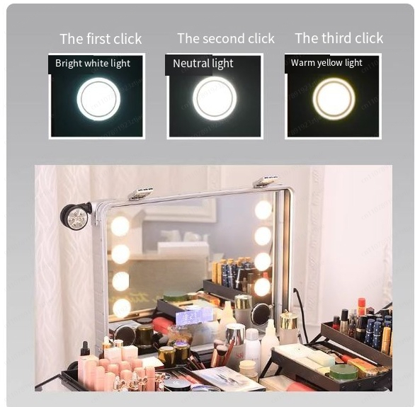 22 inç Trolley Valiz LED Işıkl - Beauty Makeup Trolley incelemesi ve fiyatı