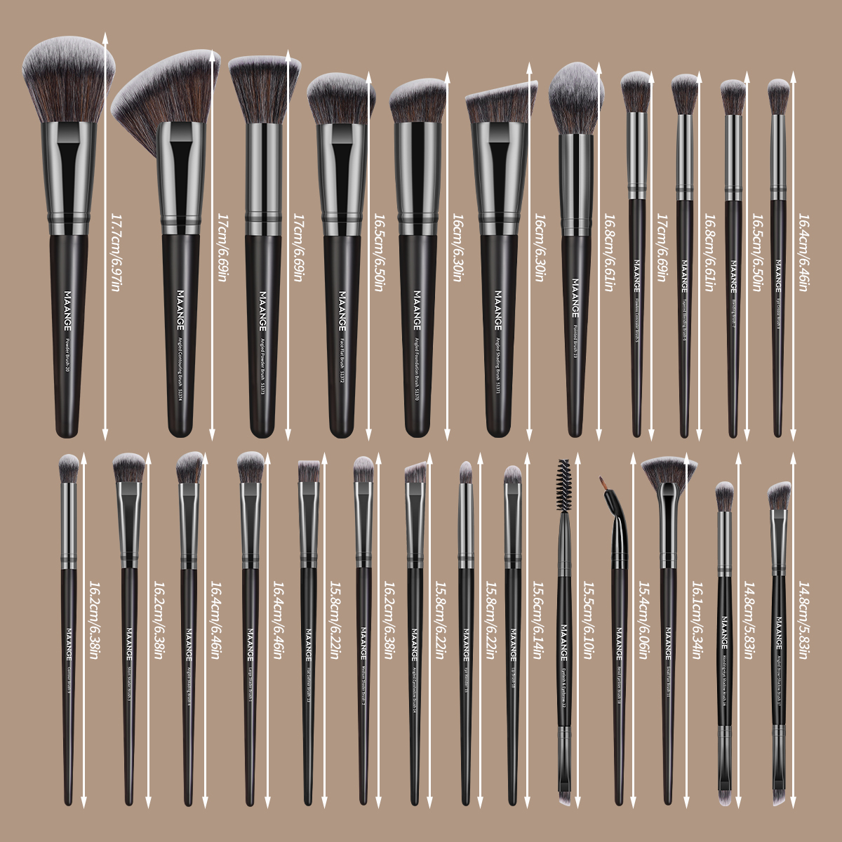 MAANGE 25 Adet Profesyonel Hed - Beauty Makeup Gift Sets incelemesi ve fiyatı