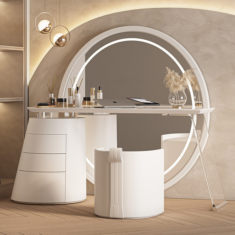 Modern İskandinav Makyaj Masas - Beauty Makeup Vanity Set incelemesi ve fiyatı