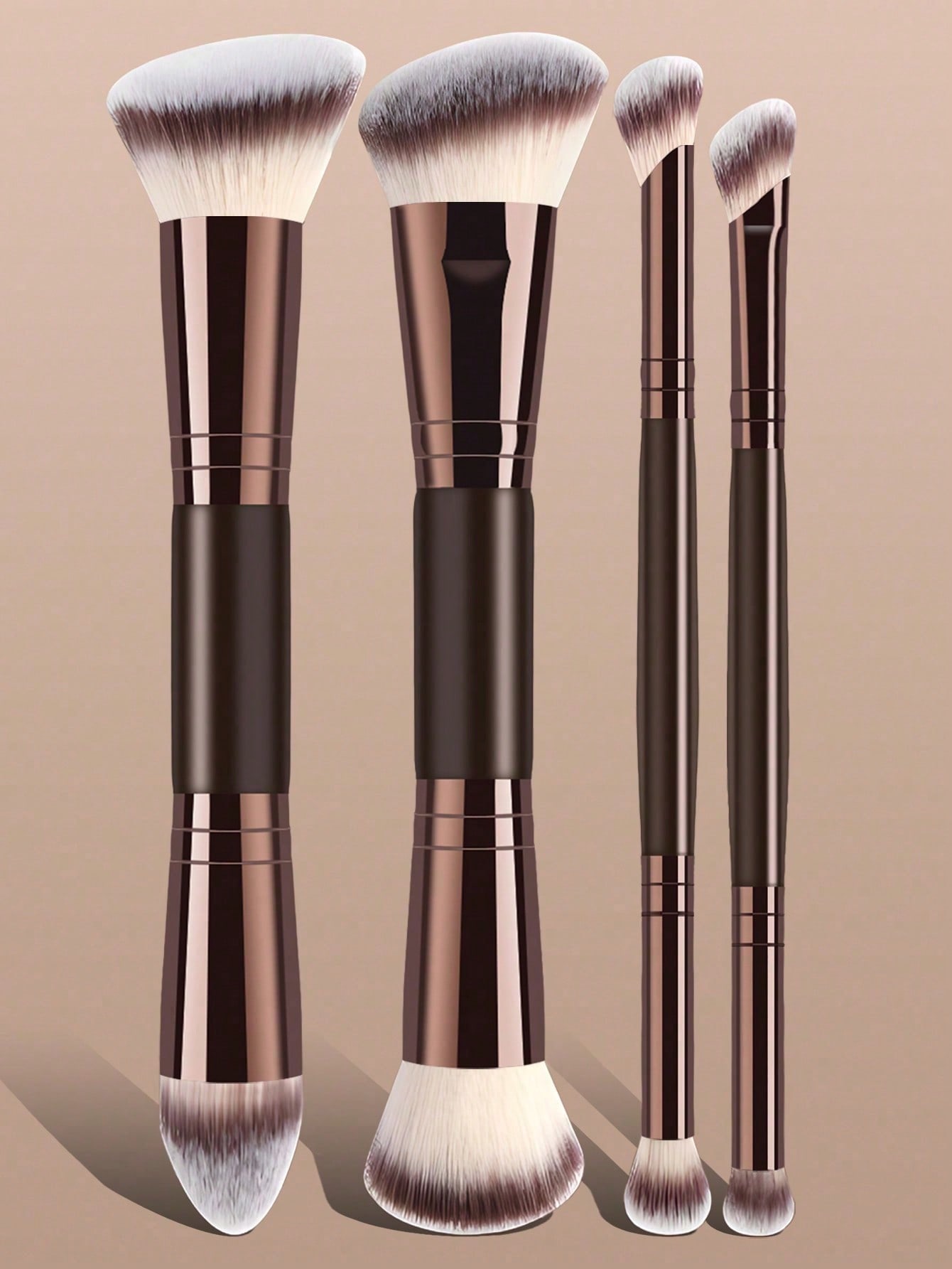 4 adet profesyonel makyaj fırç - Beauty Makeup Eyeshadow incelemesi ve fiyatı