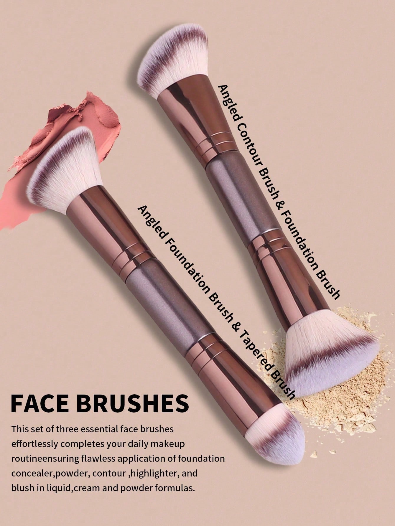 4 adet profesyonel makyaj fırç - Beauty Makeup Eyeshadow incelemesi ve fiyatı