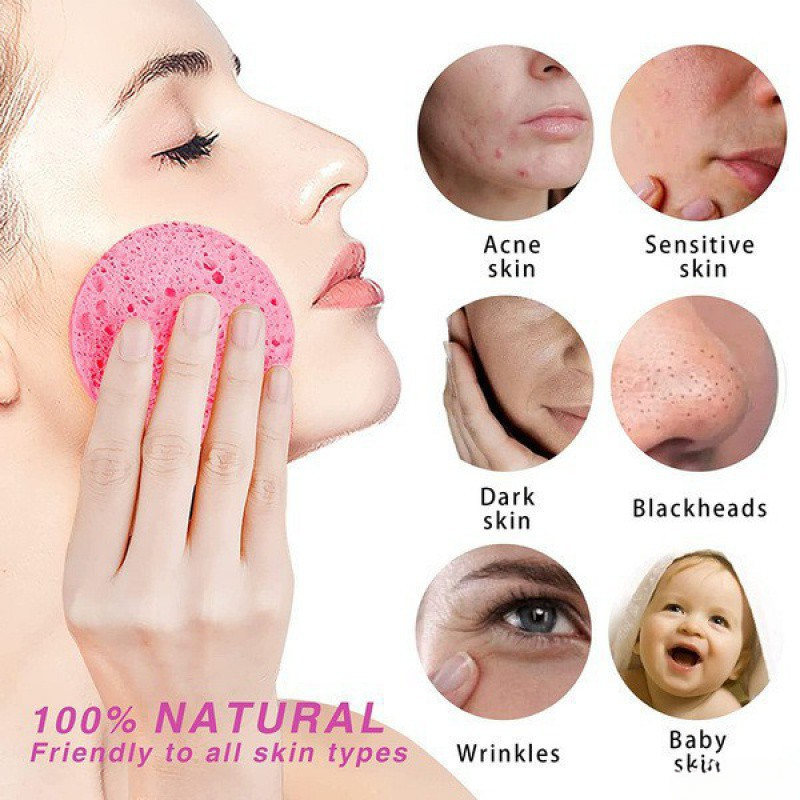 5-10 adet Doğal Yüz Yuvarlak M - Kiss Beauty Makeup Remover incelemesi ve fiyatı