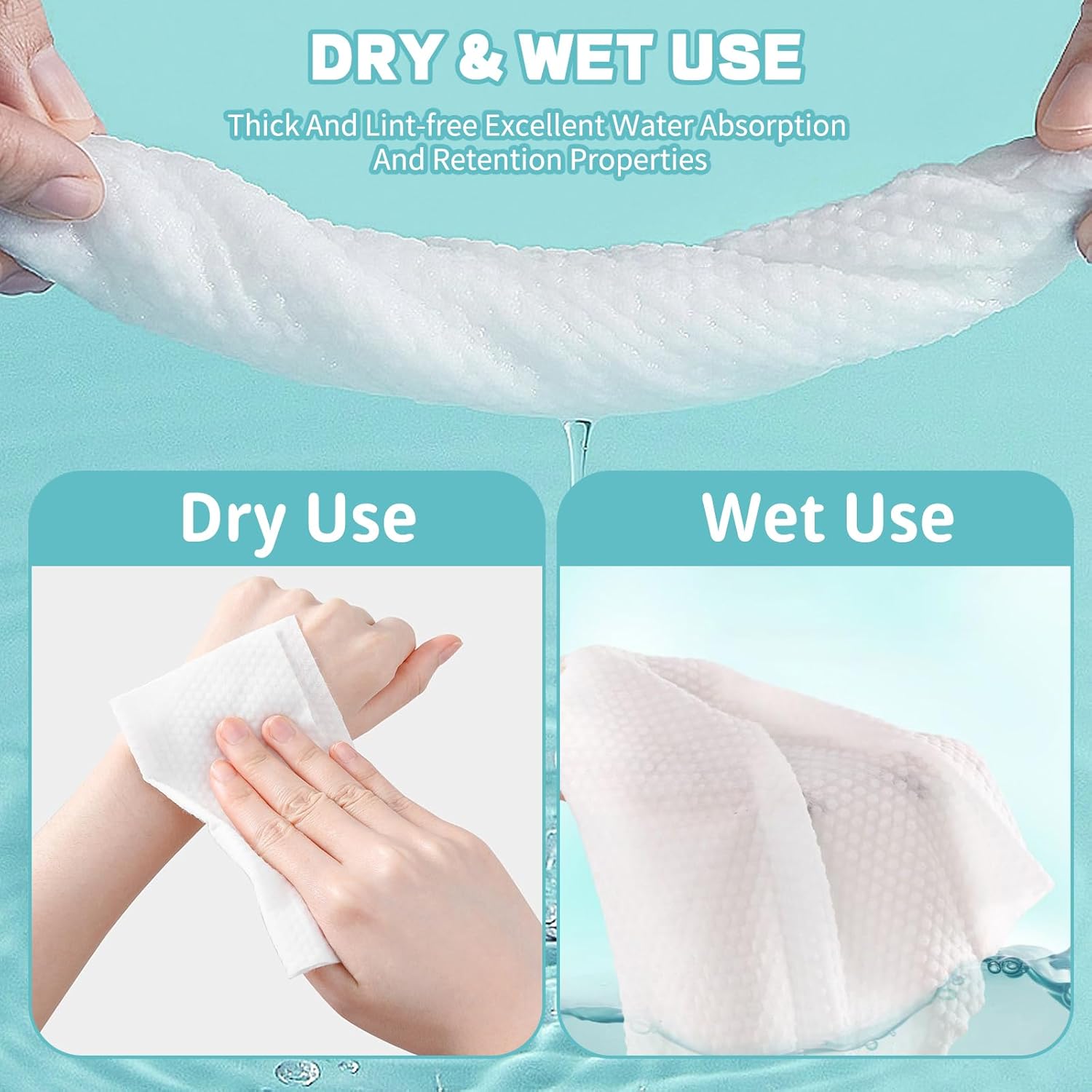 Kalın Tek Kullanımlık Yüz Havl - Kiss Beauty Makeup Remover incelemesi ve fiyatı