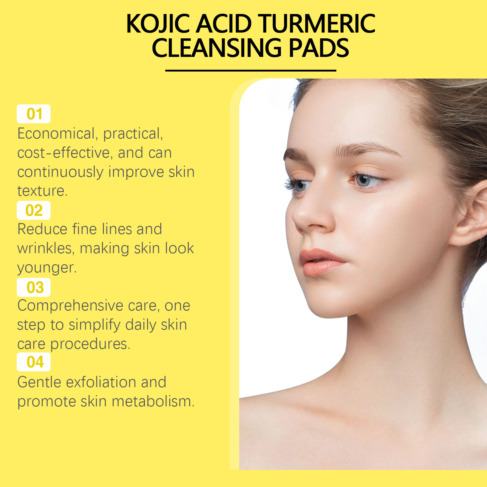 Zerdeçal Temizleme Pedleri Yüz - Kiss Beauty Makeup Remover incelemesi ve fiyatı